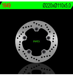NG TARCZA HAMULCOWA TYŁ SUZUKI GSXR 1000 17-18 (220X110X5,0MM) (5X10,5MM)