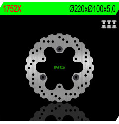 NG TARCZA HAMULCOWA TYŁ KAWASAKI EX 250/300/400 NINJA 13-22 WAVE