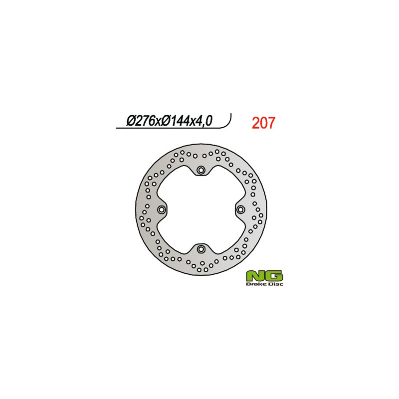 NG TARCZA HAMULCOWA PRZÓD HONDA XRV 750 (90-03), AFRICA TWIN (276x144x4) NG TARCZA HAMULCOWA PRZÓD HONDA XRV 750 (90-03), AFRICA TWIN (276x144x4)