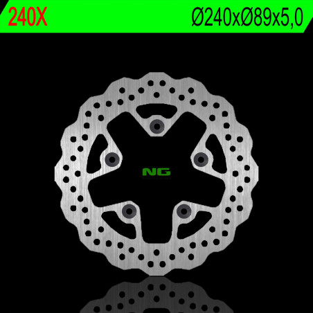 NG TARCZA HAMULCOWA TYŁ SUZUKI GSXR1300 99-07, GSXF, GSF 600/650/1200, SV 65099-02, KYMCO 125/200/300 08-17 WAVE