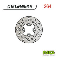 NG TARCZA HAMULCOWA PRZÓD YAMAHA YFM 125/250/350/600/650/700, YFZ 350/450 87-15, YFS 200 BLASTER 88-07 (161X48X3,5)
