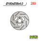 NG TARCZA HAMULCOWA PRZÓD SUZUKI AN 125/150 95-00 (180X38X4) NG TARCZA HAMULCOWA PRZÓD SUZUKI AN 125/150 95-00 (180X38X4)