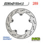 NG TARCZA HAMULCOWA PRZÓD APRILIA RS 50, YAMAHA TZR 50 (280x155x4) NG TARCZA HAMULCOWA PRZÓD APRILIA RS 50, YAMAHA TZR 50 (280x155x4)