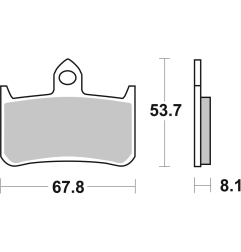 Klocki hamulcowe Brembo Carbon Ceramic CC