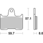 Klocki hamulcowe Brembo Carbon Ceramic CC Klocki hamulcowe Brembo Carbon Ceramic CC