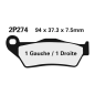 Klocki hamulcowe Nissin Street /Off-Road Sintered Metal 2P-274ST-MX Klocki hamulcowe Nissin Street /Off-Road Sintered Metal 2P-274ST-MX