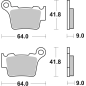 Klocki hamulcowe Brembo Off-Road Sintered SX Klocki hamulcowe Brembo Off-Road Sintered SX