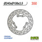 NG TARCZA HAMULCOWA PRZÓD HONDA CRF 250L 12-20, YAMAHA DT 50R 03-08 (240X108X3,5) NG TARCZA HAMULCOWA PRZÓD HONDA CRF 250L 12-20, YAMAHA DT 50R 03-08 (240X108X3,5)