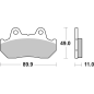 Klocki hamulcowe Brembo Street Sintered SP