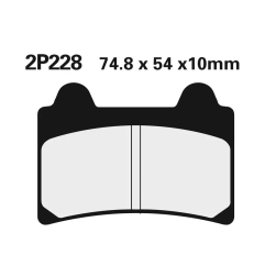 Klocki hamulcowe Nissin Street Semi-Metallic 2P-228NS