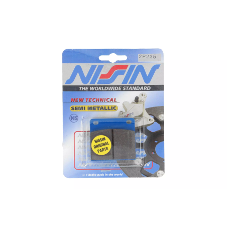 Klocki hamulcowe Nissin Street Semi-Metallic 2P-235NS