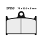 Klocki hamulcowe Nissin Street Semi-Metallic 2P-253NS