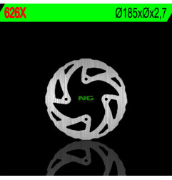 NG TARCZA HAMULCOWA PRZÓD BETA 125/200/250/270/300 TRIAL (185X2,7MM)(4X10,0MM) WAVE