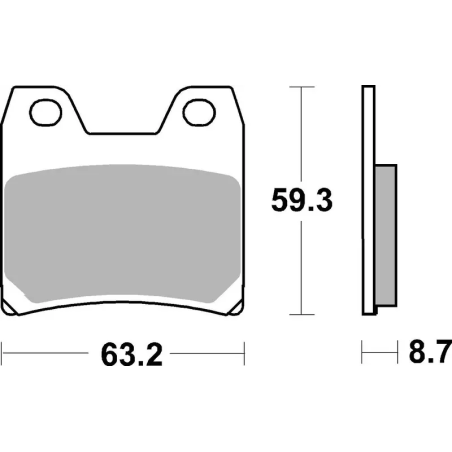 Klocki hamulcowe Brembo Street Sintered SP
