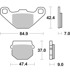 Klocki hamulcowe Brembo Carbon Ceramic CC