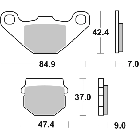 Klocki hamulcowe Brembo Carbon Ceramic CC