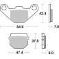 Klocki hamulcowe Brembo Carbon Ceramic CC Klocki hamulcowe Brembo Carbon Ceramic CC