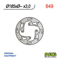 NG TARCZA HAMULCOWA PRZÓD GAS GAS TXT 50 (04-09), 80 (04-08), 125/250 (03) (185X-X3)