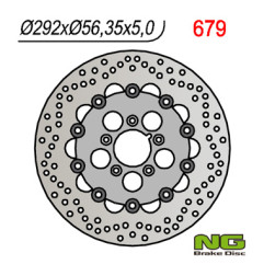 NG TARCZA HAMULCOWA PRZÓD HARLEY-DAVIDSON 883/1200/1340/1450/1584/1690/1802 PŁYWAJĄCA (292x56,3x5) (5x8,5mm)