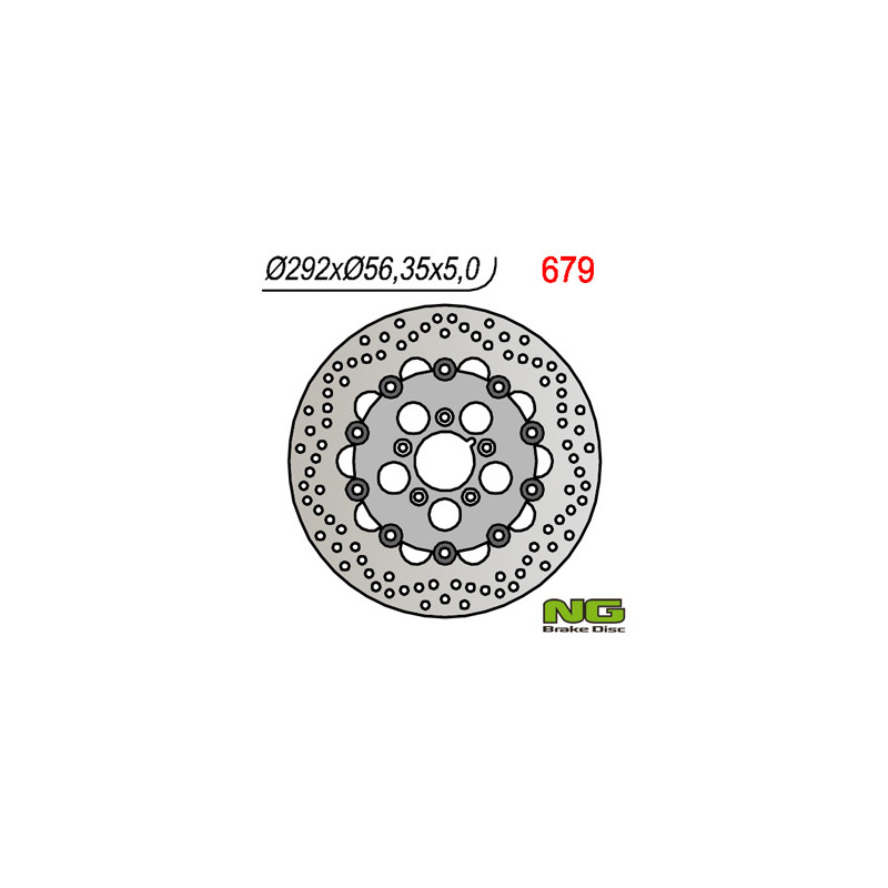 NG TARCZA HAMULCOWA PRZÓD HARLEY-DAVIDSON 883/1200/1340/1450/1584/1690/1802 PŁYWAJĄCA (292x56,3x5) (5x8,5mm) NG TARCZA HAMULCOWA PRZÓD HARLEY-DAVIDSON 883/1200/1340/1450/1584/1690/1802 PŁYWAJĄCA (292x56,3x5) (5x8,5mm)