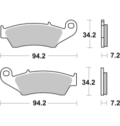 Klocki hamulcowe Brembo Carbon Ceramic CC