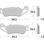 Klocki hamulcowe Brembo Carbon Ceramic CC Klocki hamulcowe Brembo Carbon Ceramic CC