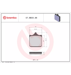 Klocki hamulcowe Brembo OEM Sintered
