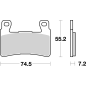 Klocki hamulcowe Brembo Street Sintered SA