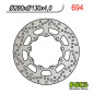 NG TARCZA HAMULCOWA PRZÓD KAWASAKI KLR 650 (90-12) (280X130X4) NG TARCZA HAMULCOWA PRZÓD KAWASAKI KLR 650 (90-12) (280X130X4)