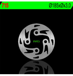 NG TARCZA HAMULCOWA PRZÓD GAS GAS TXT 125/200/250/280/300/350 (185x-x3)