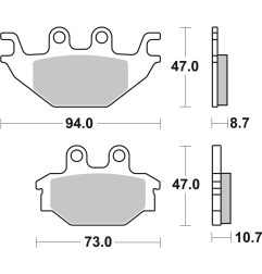 Klocki hamulcowe Brembo Carbon Ceramic CC