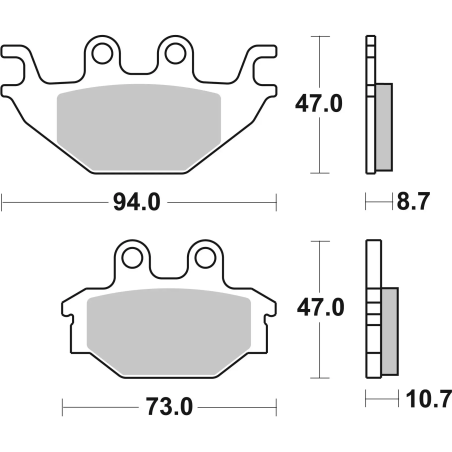 Klocki hamulcowe Brembo Carbon Ceramic CC