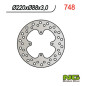 NG TARCZA HAMULCOWA PRZÓD HONDA CR 80 86-95 (220x88x3) NG TARCZA HAMULCOWA PRZÓD HONDA CR 80 86-95 (220x88x3)
