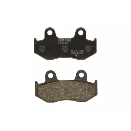 Klocki hamulcowe przód/tył Ferodo FDB382P Road Offroad Platinum