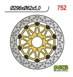 NG TARCZA HAMULCOWA PRZÓD HONDA XL 1000V '99-'03, VFR 800 '98-'16, V-TEC '02-'13, CROSS RUNNER '11-'14, F6C '97-'03