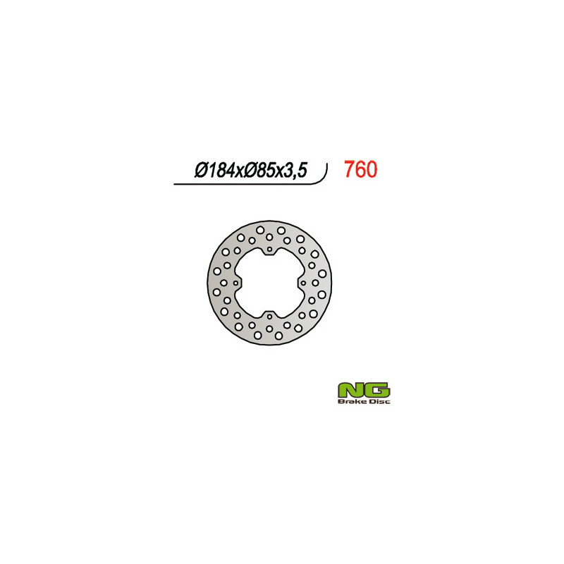 NG TARCZA HAMULCOWA TYŁ KAWASAKI, SUZUKI RM 80/85 (86-04) (184x85x3,5) NG TARCZA HAMULCOWA TYŁ KAWASAKI, SUZUKI RM 80/85 (86-04) (184x85x3,5)