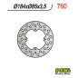 NG TARCZA HAMULCOWA TYŁ KAWASAKI, SUZUKI RM 80/85 (86-04) (184x85x3,5) NG TARCZA HAMULCOWA TYŁ KAWASAKI, SUZUKI RM 80/85 (86-04) (184x85x3,5)