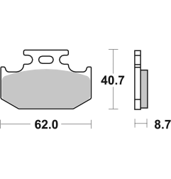 Klocki hamulcowe Brembo Off-Road Carbon Ceramic TT
