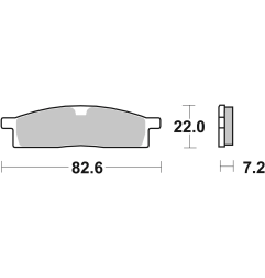 Klocki hamulcowe Brembo Off-Road Sintered SD