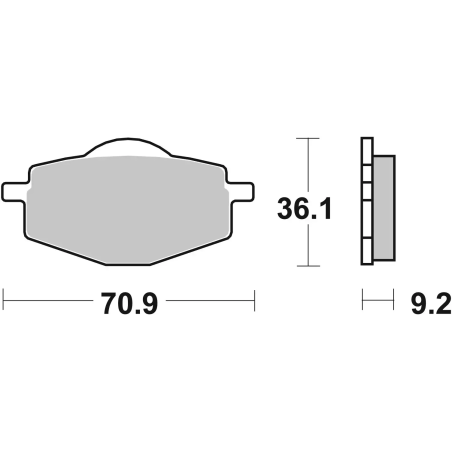 Klocki hamulcowe Brembo Off-Road Sintered SD