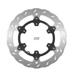 NG TARCZA HAMULCOWA PRZÓD AJP PR7 ADVENTURE 650 '16-'20 ZACISK BREMBO (300X124,3X5MM) PŁYWAJĄCA (6X6,5MM) WAVE
