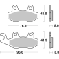 Klocki hamulcowe Brembo Carbon Ceramic CC