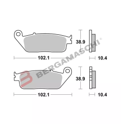 Klocki hamulcowe Brembo Carbon Ceramic CC