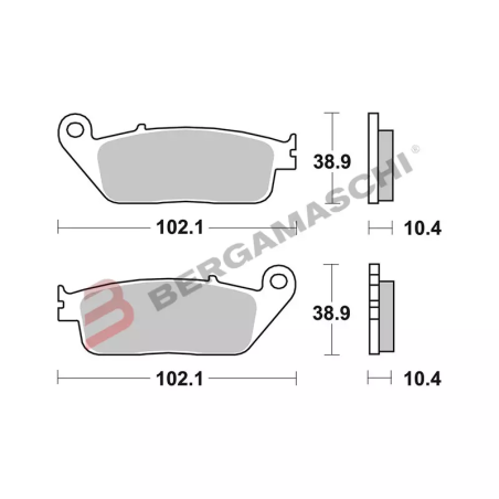 Klocki hamulcowe Brembo Carbon Ceramic CC