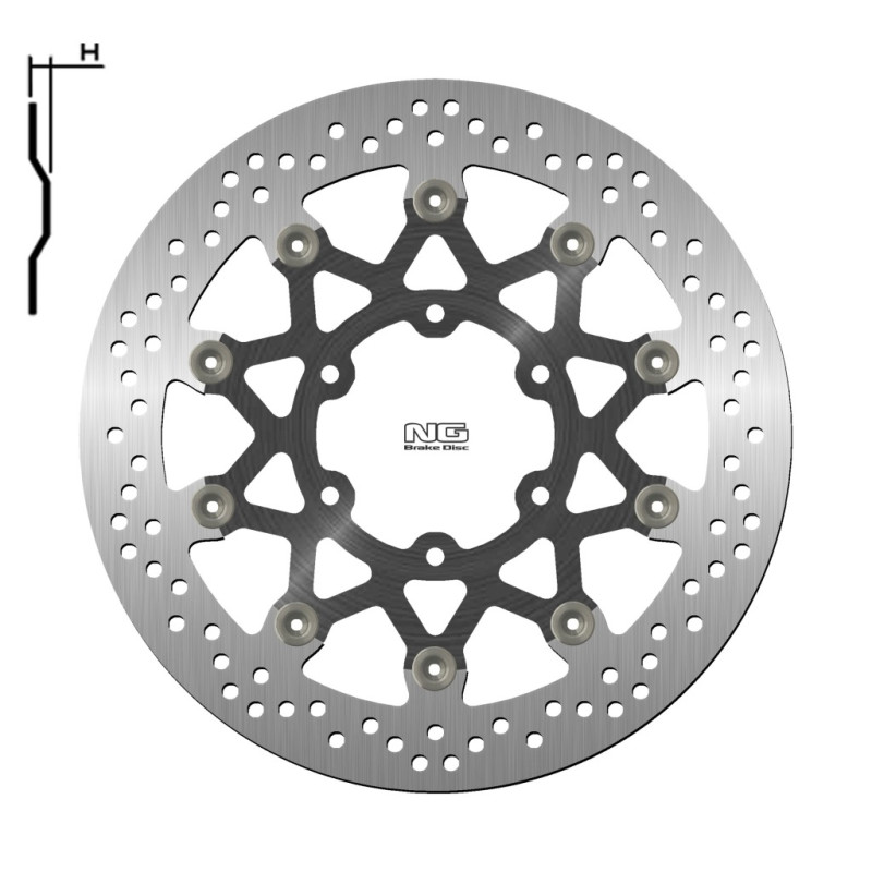 NG TARCZA HAMULCOWA PRZÓD KTM 390 ADVENTURE ABS '20, DUKE / ABS '17-20, RC / ABS 17-20, 125 DUKE / ABS '17-20 PŁYWAJĄCA NG TARCZA HAMULCOWA PRZÓD KTM 390 ADVENTURE ABS '20, DUKE / ABS '17-20, RC / ABS 17-20, 125 DUKE / ABS '17-20 PŁYWAJĄCA