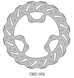 DELTA BRAKING TARCZA HAMULCOWA PRZÓD HONDA CRF 250 '15-21, CRF 450 '15-21, WAVE (260X101,2X4MM) (6X6,5MM) (NG1486)