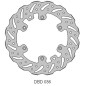 DELTA BRAKING TARCZA HAMULCOWA PRZÓD KTM 2T/4T '91-'25, HUSABERG, HUSQVARNA, GAS-GAS '21, WAVE (260X126,5X3MM) (6X6,5MM)