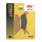 SBS KLOCKI HAMULCOWE KH715 STREET PERFORMANCE SINTER KOLOR ZŁOTY PASUJE DO: SUZUKI GSX-S 125 18-25, GSXR 125 R 18-24