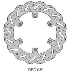 DELTA BRAKING TARCZA HAMULCOWA PRZÓD YAMAHA WR 125 '92-00, YZ 125 '90-00,WR/YZ 250 '90-00, WRF/YZF 400/426 '98-00, WAVE