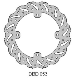 DELTA BRAKING TARCZA HAMULCOWA TYŁ HUSQVARNA TC 85 '14-20, KTM SX 85 '11-20, 250/350 FREERIDE '12-19, WAVE (4X6,5MM)